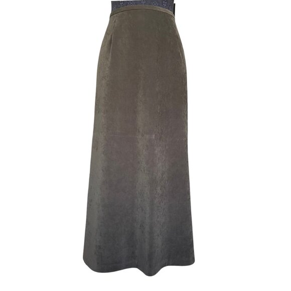 Tribal Stretch-Extensible Green A-Line Midi Skirt Women's 12 - Picture 1 of 5
